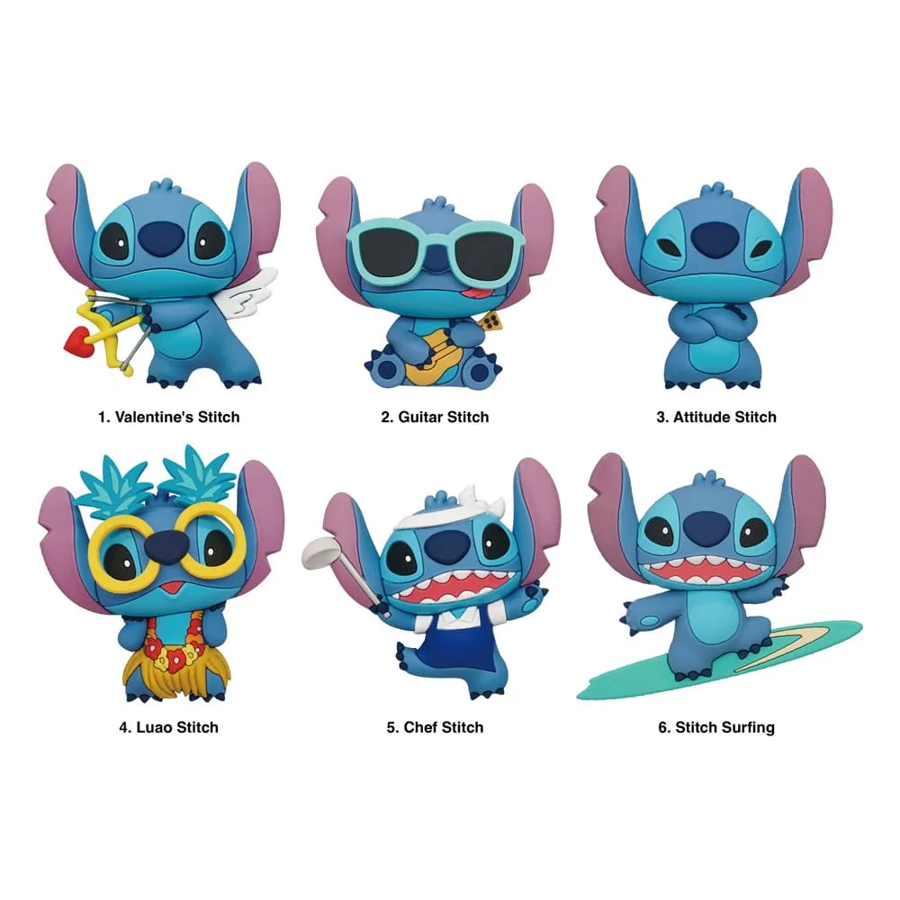 Lilo & Stitch 3D Magnet Display – Series 2 12 Blind Bags