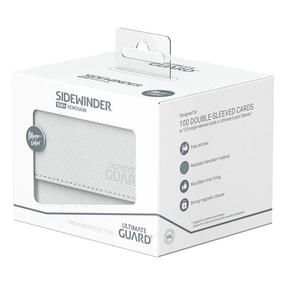 Ultimate Guard Deck Box – Sidewinder 100+ Xenoskin White 7