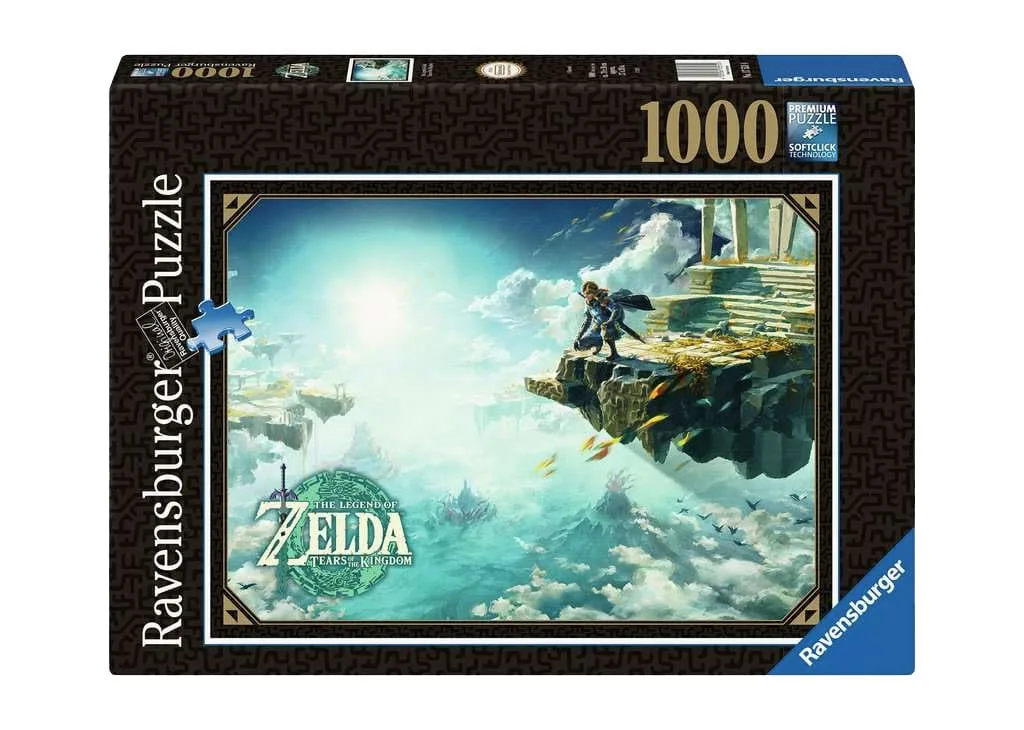 Zelda Tears of the Kingdom Puzzle – Cover Art 1000 Pieces 70 x 50 cm