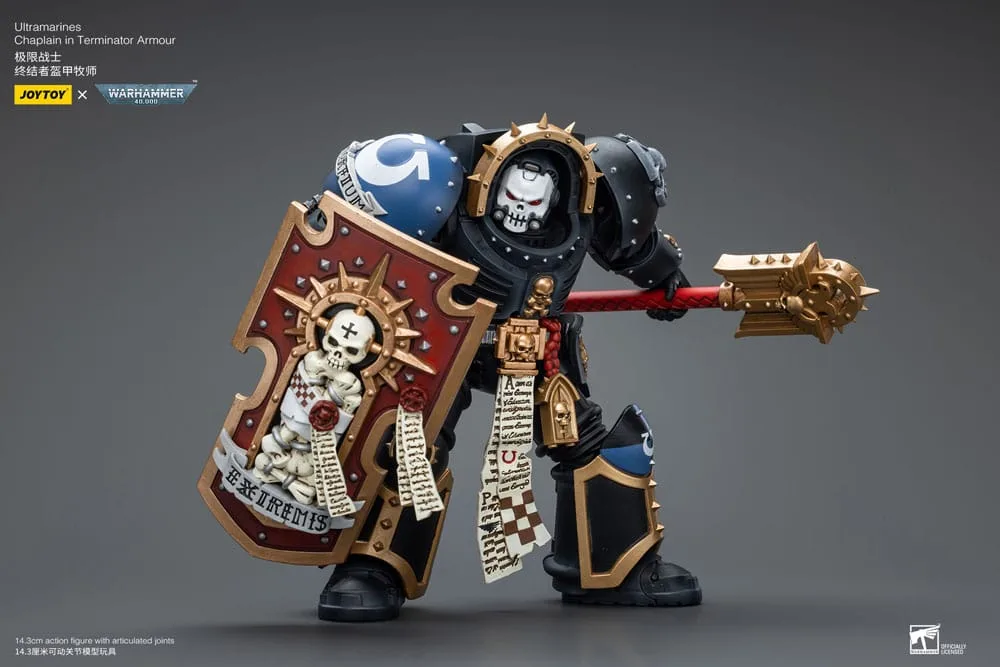 Warhammer 40k Action Figure – Ultramarines Chaplain 1/18 12 cm 7