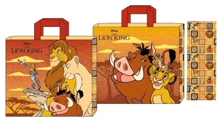 The Lion King Shopping Bag – Recycled Materials 45 x 40 x 20 cm