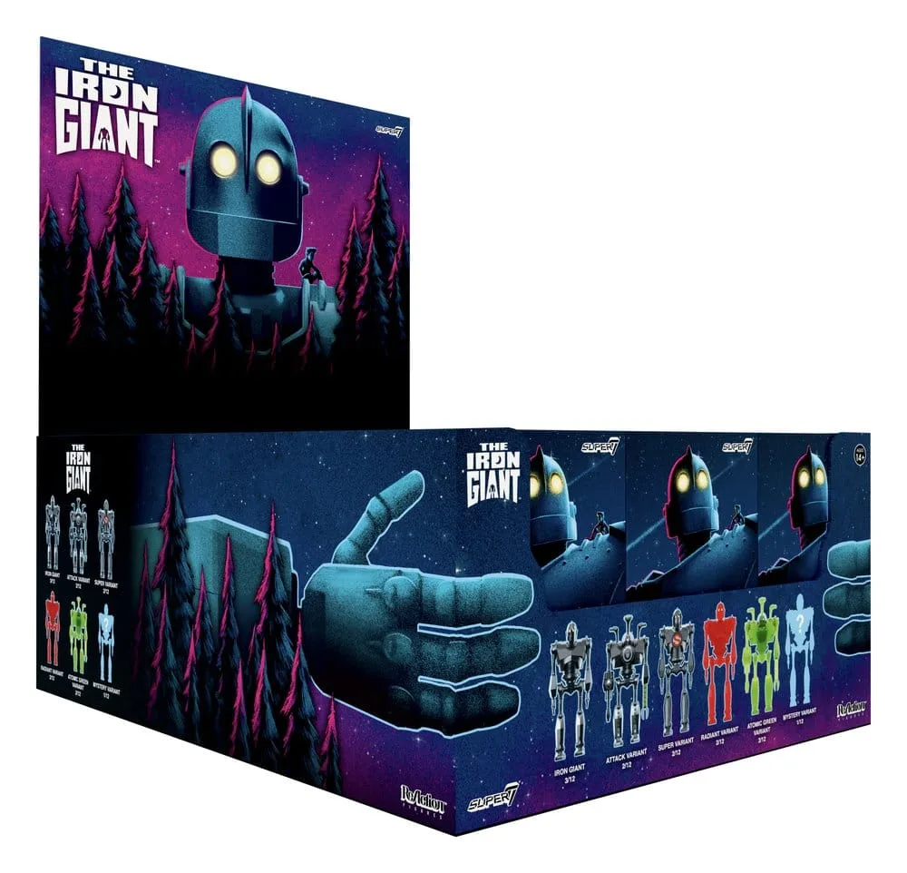 The Iron Giant Blind Box Figures – Wave 1 Display of 12