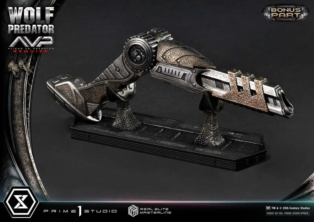 Alien vs. Predator Beeld – Wolf Deluxe Bonus Version 95 cm 5