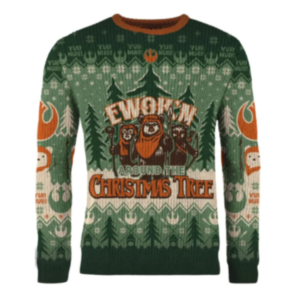 Star Wars Christmas Sweater – Ewok'n Around the Christmas Tree S