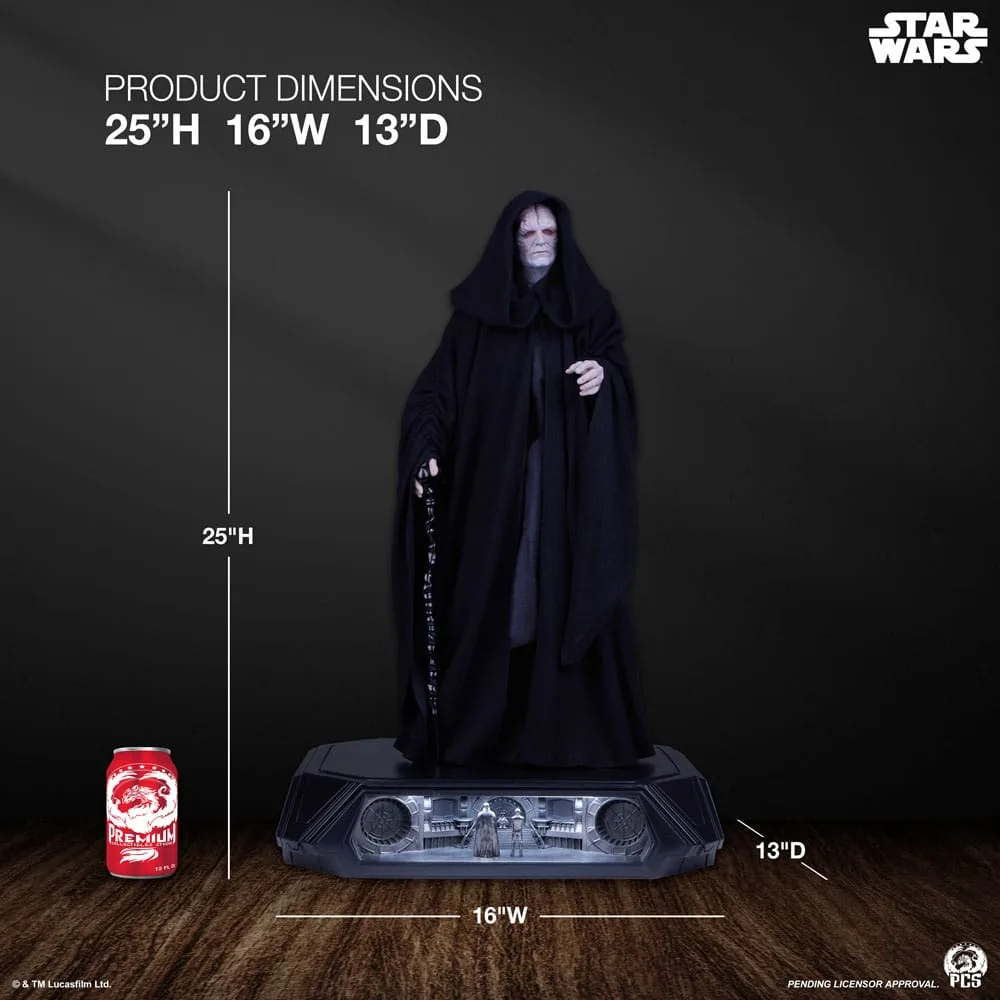 Star Wars Hyperreal Statue – Emperor Palpatine 1/3 Scale 64 cm 21