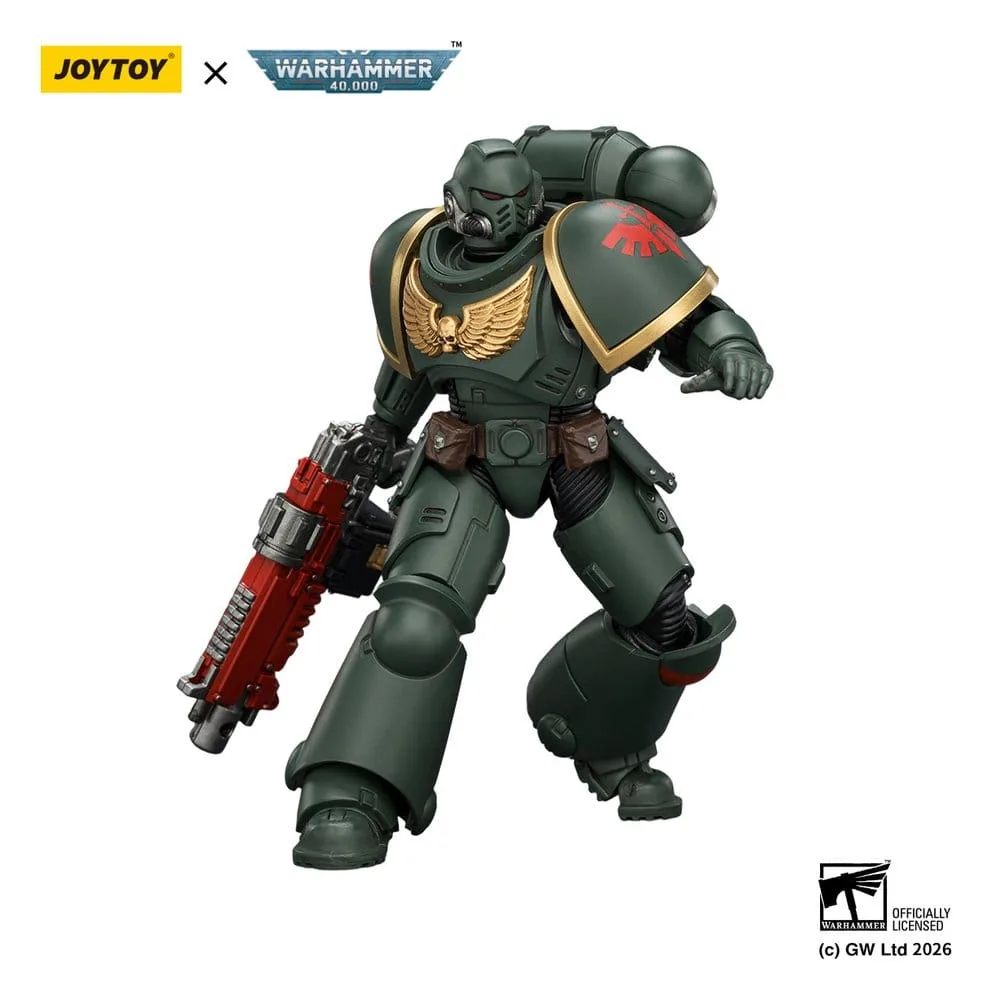 Warhammer 40,000 Action Figure – Dark Angels Intercessor 12.3 cm