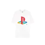 PlayStation T-Shirt – White Logo Loose Fit 1