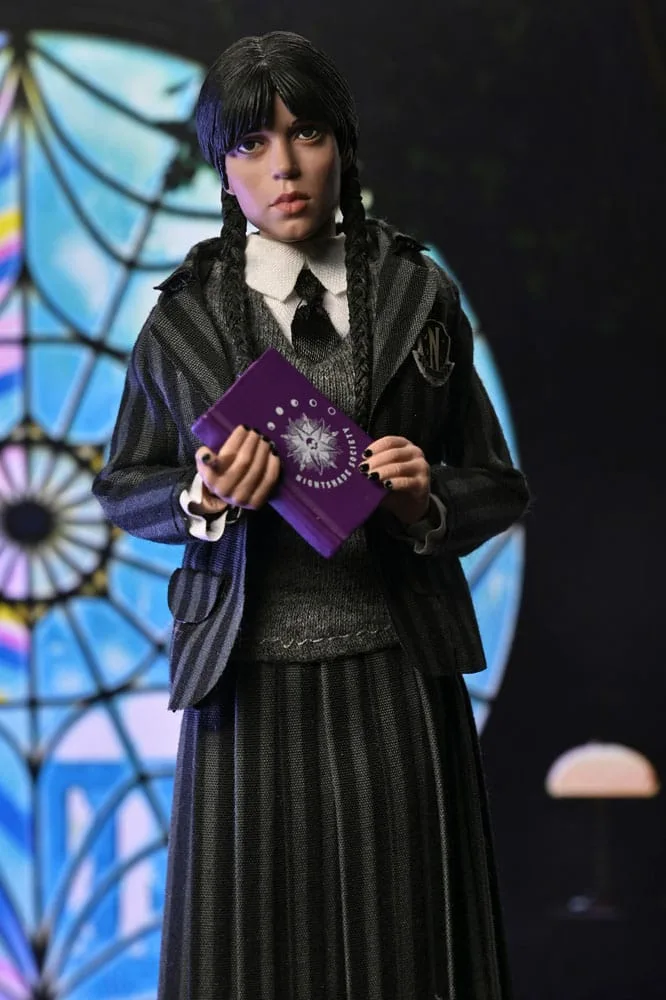 Wednesday Action Figure Set – Addams and Enid School Uniforms 20 cm 11