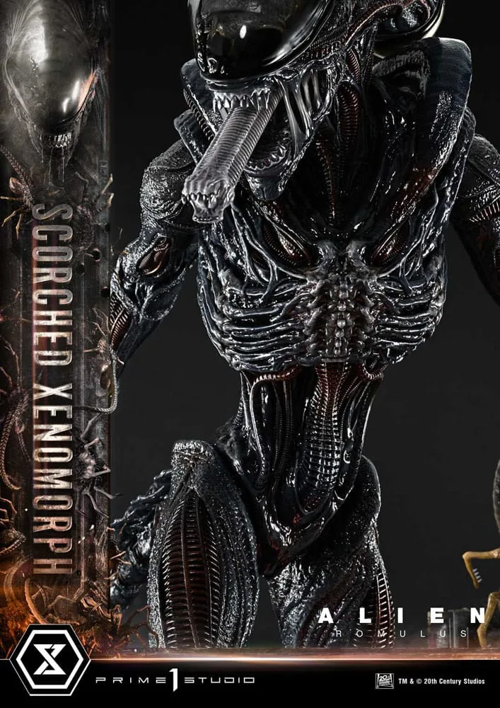 Alien Romulus Statue – Scorched Xenomorph 98 cm 21