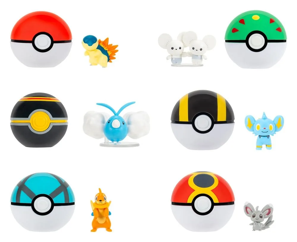Pokémon Figure Assortment – Clip 'n' Go Poké Balls Version 23