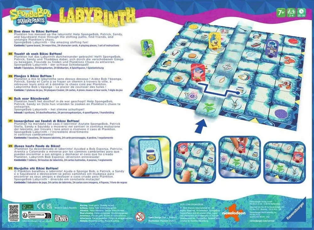 SpongeBob SquarePants Board Game – Labyrinth 2