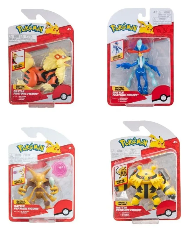 Pokémon Action Figures – Battle Feature Version 20 Assortment 1