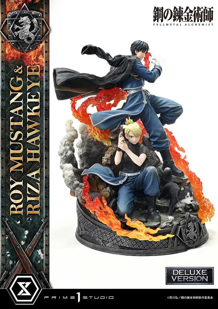 Fullmetal Alchemist Statue – Roy Mustang and Riza Hawkeye 50 cm 10