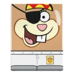 SpongeBob SquarePants Deck Box – Squaroes Pirate Sandy SB020 8