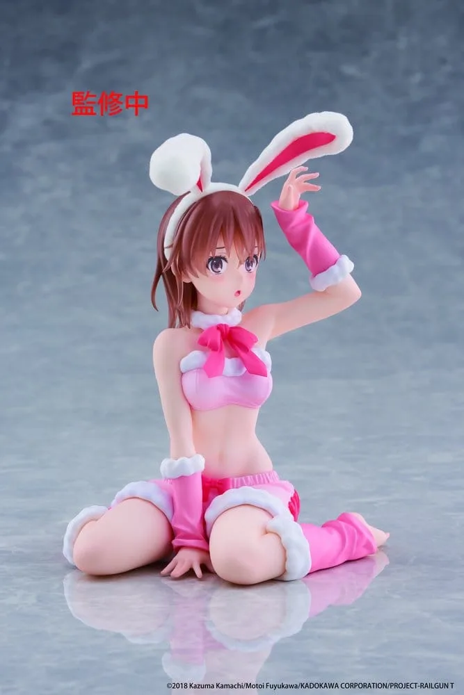 A Certain Scientific Railgun figuur – Mikoto Fluffy Bunny 13 cm 12