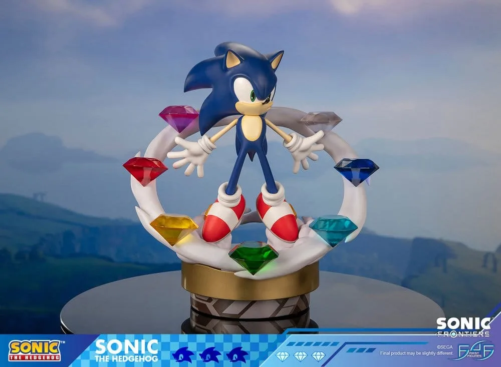 Sonic Frontiers Resin Statue – Seven Chaos Emeralds 42 cm 5