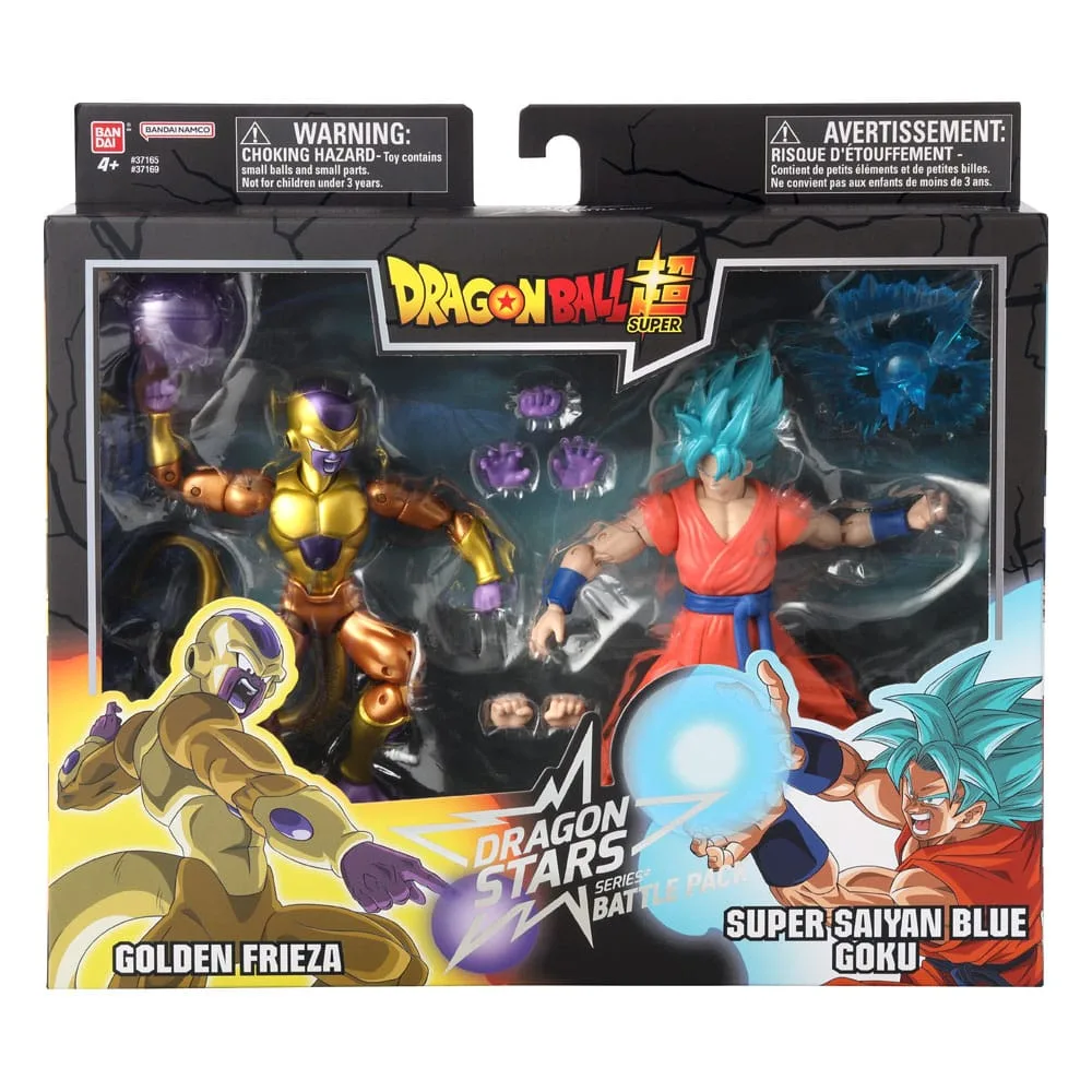 Dragon Ball Super Figure 2-Pack – Golden Frieza vs SSB Goku 17 cm 3