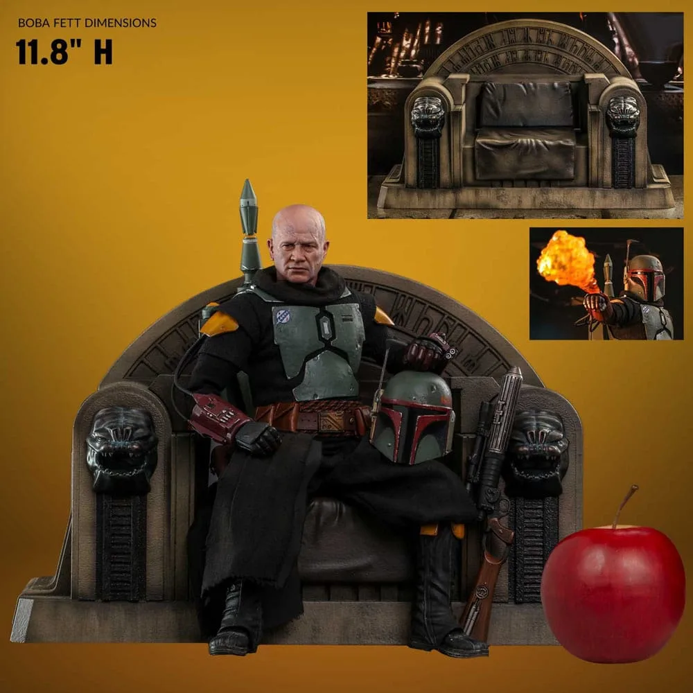 Star Wars Actionfigur – Boba Fett mit Thron Special Edition 30 cm 10