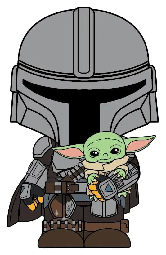 Star Wars 3D Magnet – The Mandalorian and Grogu