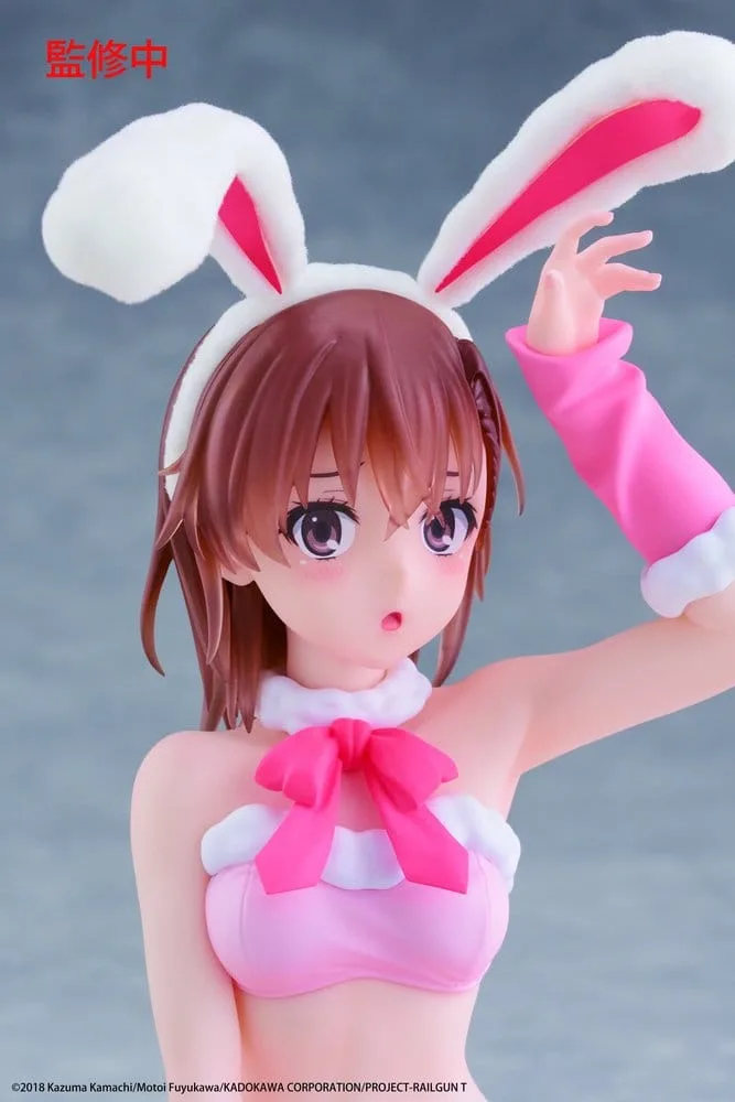 A Certain Scientific Railgun figuur – Mikoto Fluffy Bunny 13 cm 3