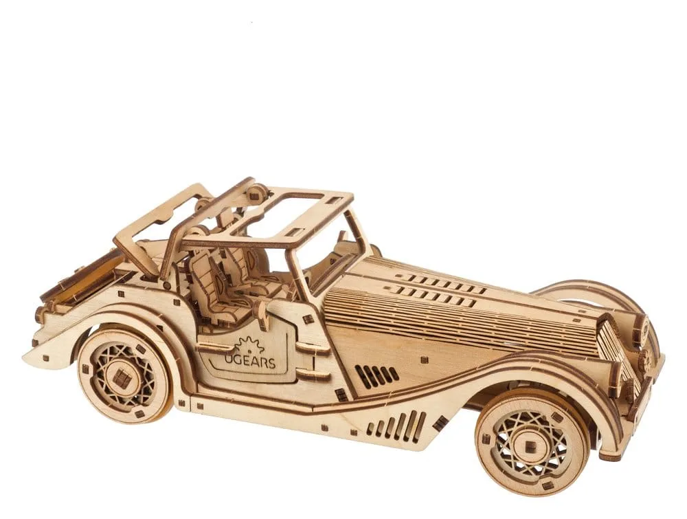 Ugears Holzbausatz – Sportwagen Rapid Mouse 1:24 10