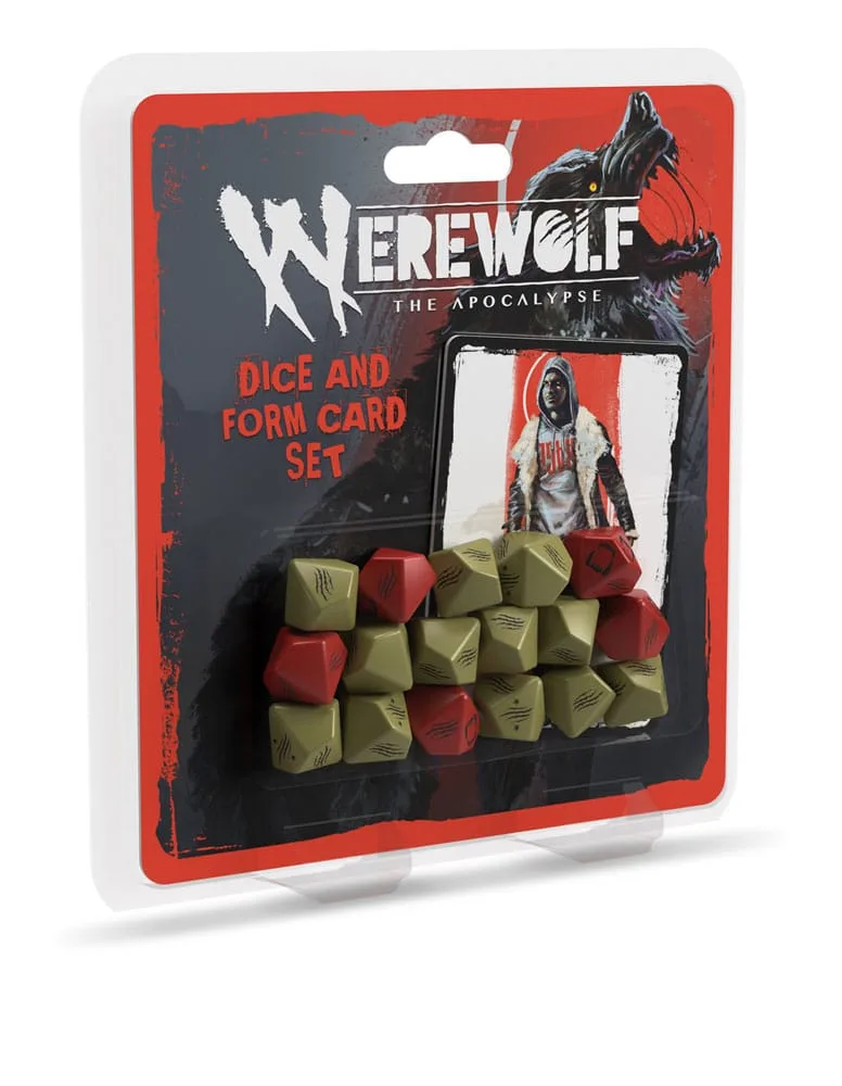 Werewolf The Apocalypse Dice and Form Cards – 5th Edition