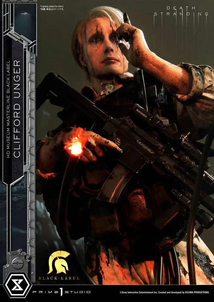 Death Stranding Statue – Clifford Unger Black Label 103 cm 4