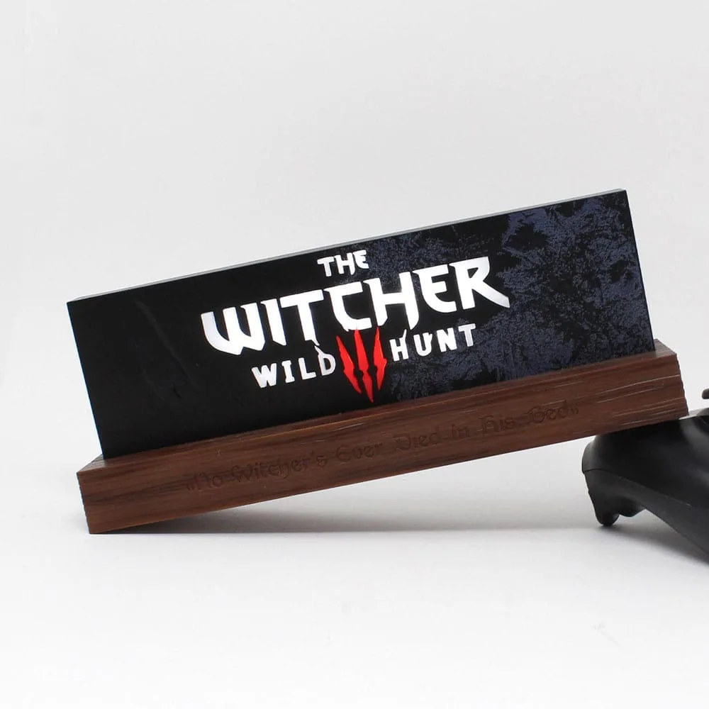 The Witcher LED Light – Wild Hunt Logo 22 cm