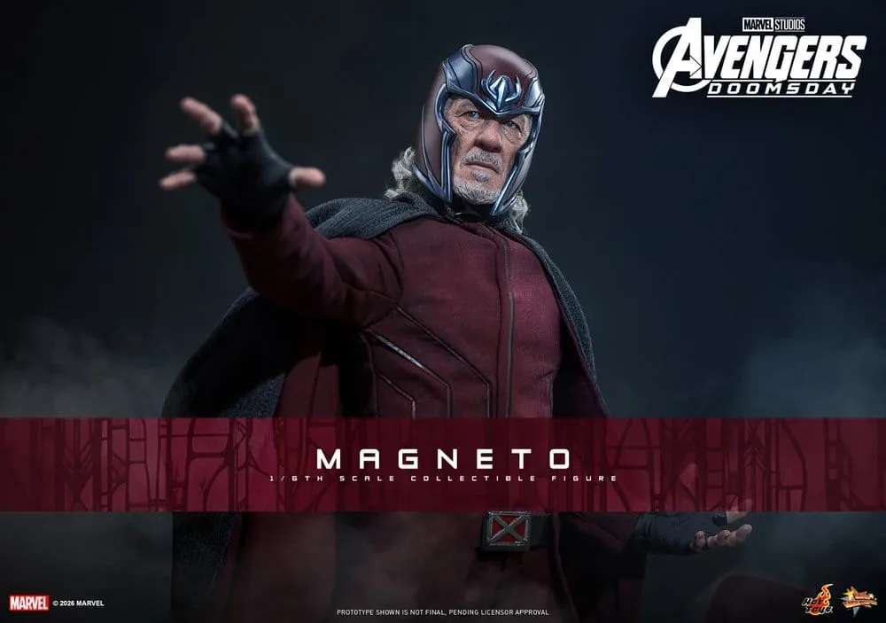 Avengers Doomsday Action Figure – Magneto 1/6 30 cm 2