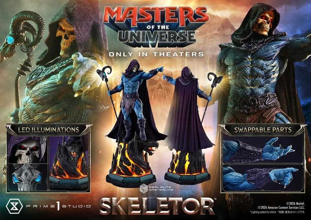 Masters of the Universe Statue – Skeletor Bonus Version 96 cm 10
