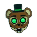 Five Nights at Freddy's Emaille pin – Popgoes draaibare ogen 5 cm 2