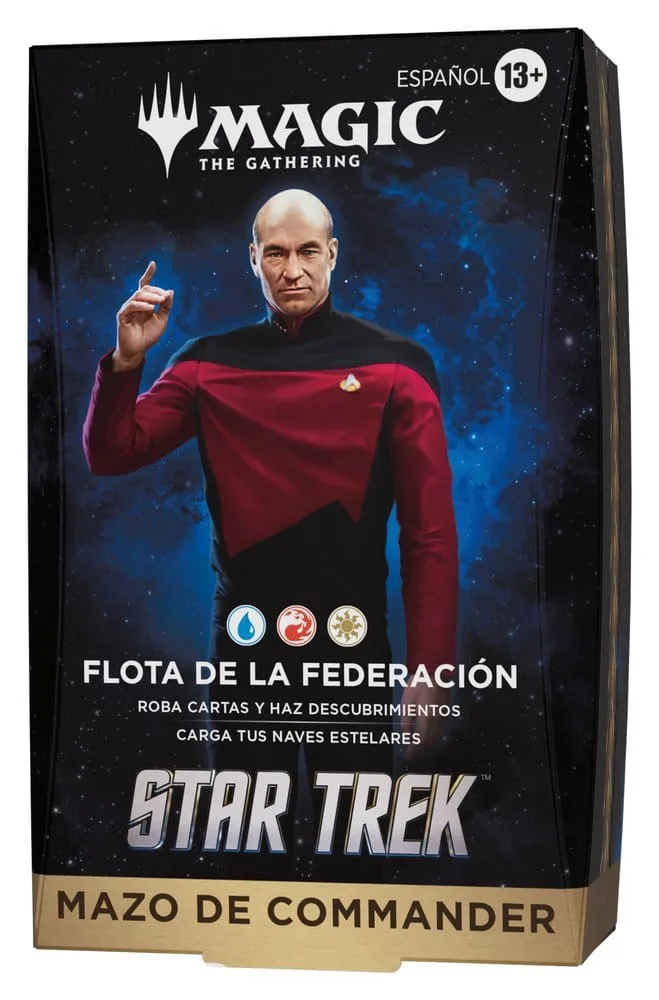 Magic: The Gathering Star Trek Commander Decks – Spanish Set of 4 2