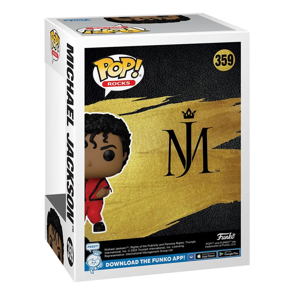 Michael Jackson Vinyl Figure – Funko Pop Rocks Thriller 9 cm 3