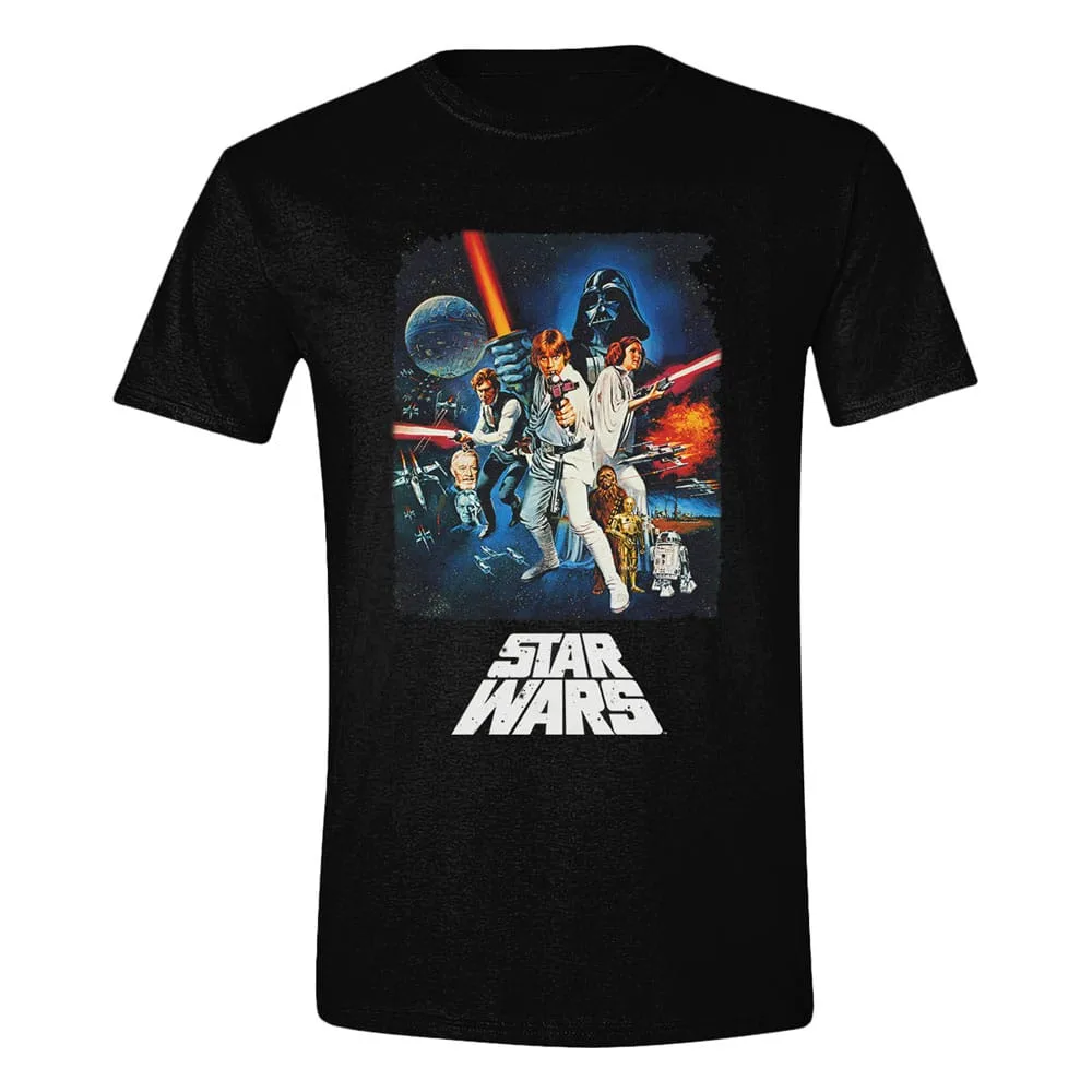 Star Wars T-Shirt – A New Hope Retro Poster Size XL