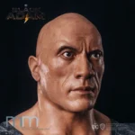 Black Adam Bust – Life-Size Silicone Head 3