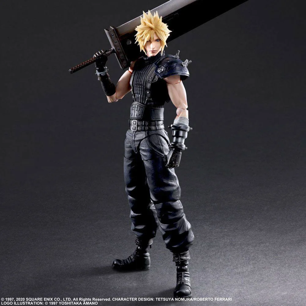 Final Fantasy VII Remake Action Figure – Cloud Strife Ver. 2 27 cm 8