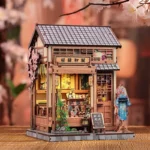 Miniatuur Bouwpakket – Sakura O Kimono Shop 19 x 14 cm 2