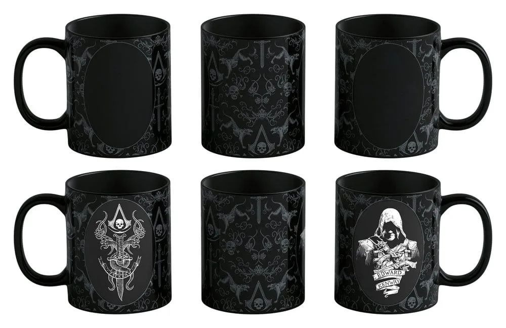 Assassin's Creed Warmtegevoelige mok – Edward Kenway 480 ml 3