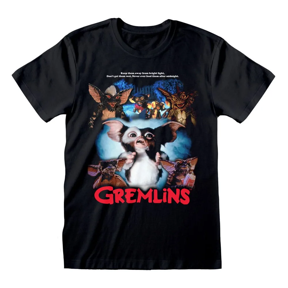 Gremlins T-Shirt – Retro Poster Style L