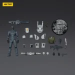 Dark Source Action Figure – Steel Ride Corps Assaulter Albedo 7.6 cm 7