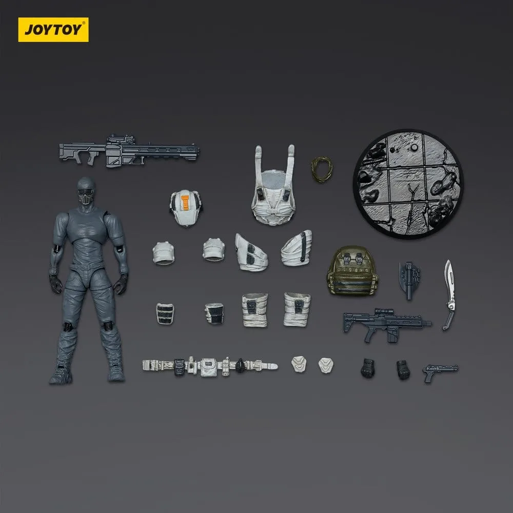 Dark Source Action Figure – Steel Ride Corps Assaulter Albedo 7.6 cm 7