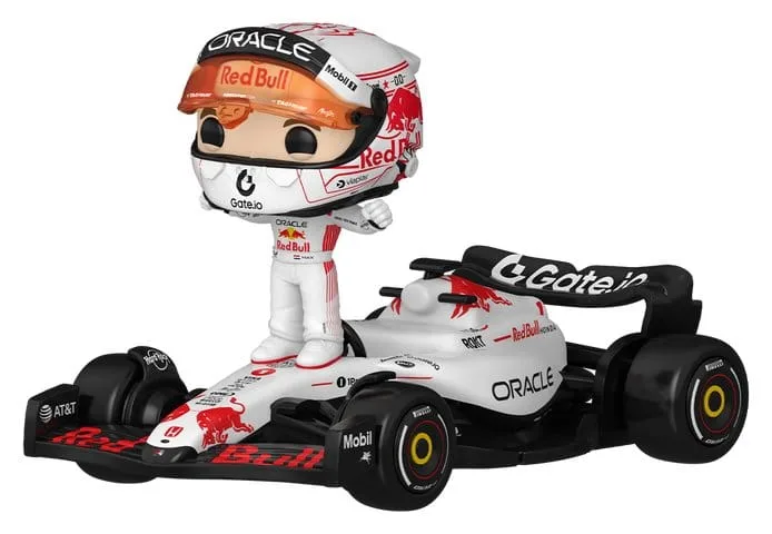 Formula 1 Vinyl Figure and Vehicle – Verstappen White 15 cm