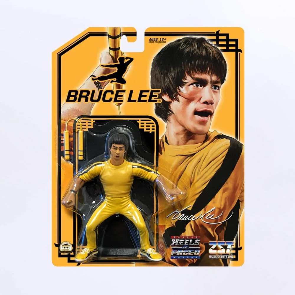 Bruce Lee actiefiguur – Geel trainingspak 11 cm 2