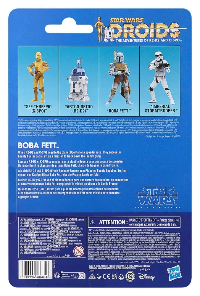 Star Wars Droids Action Figure – Black Series Boba Fett 15 cm 3