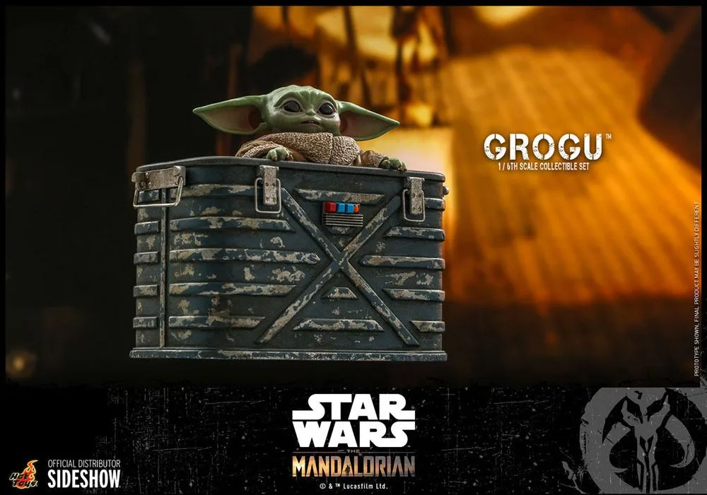 Star Wars The Mandalorian Figure Set – Grogu 1/6 Scale 9