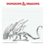Dungeons & Dragons Miniature – Young Sapphire Dragon 20 cm 4