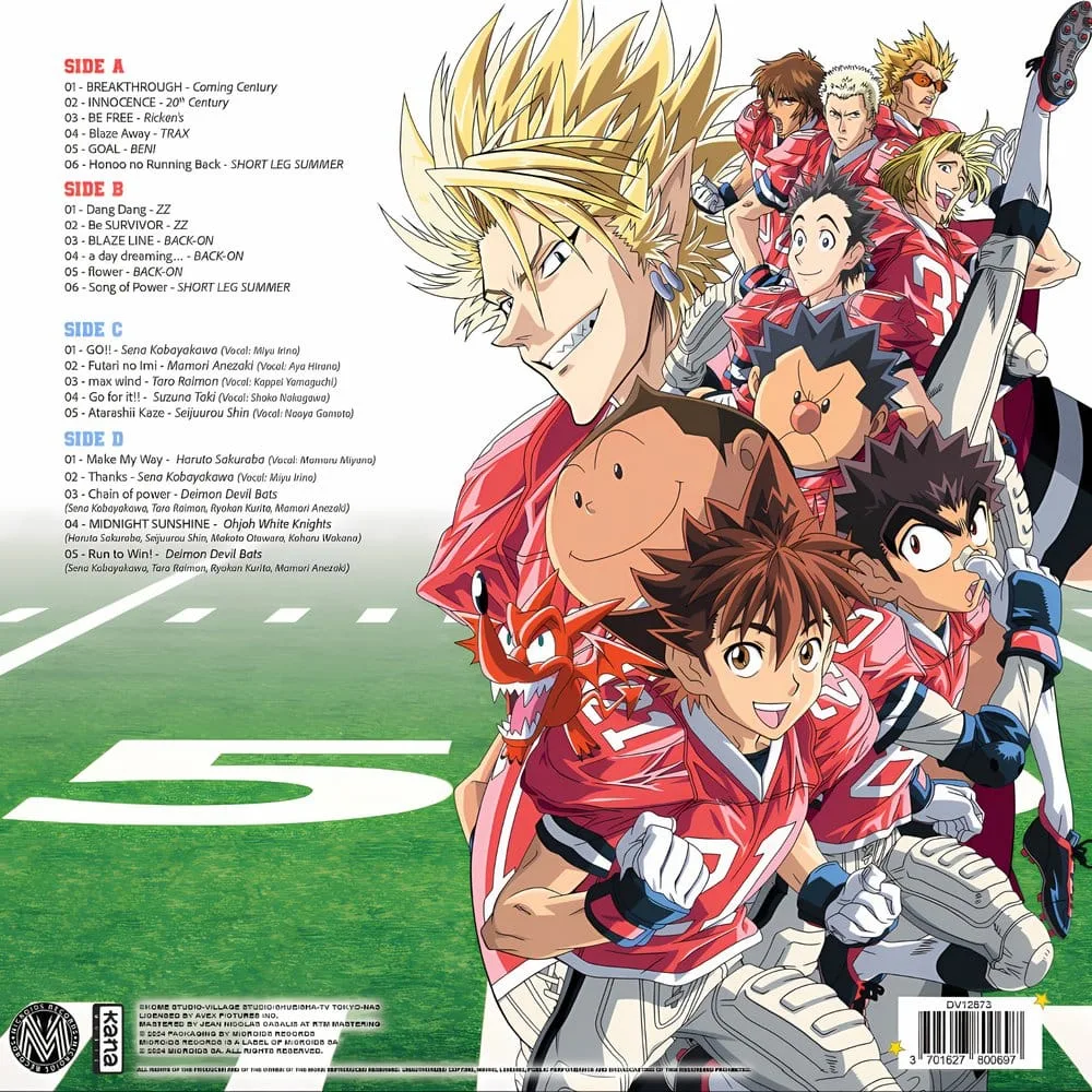 Eyeshield 21 Vinyl Soundtrack – 2 LP Set 2
