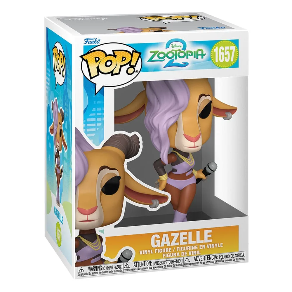 Zootopia 2 Funko Pop! Figuur – Gazelle 9 cm 2