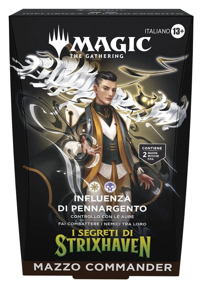 Magic the Gathering Commander Decks – Strixhaven Italian 5-Deck Case 3