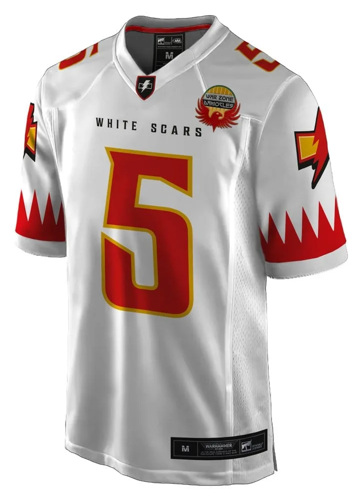 Warhammer 40,000 Sports Jersey – White Scar Size S 6